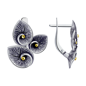 Серьги Diamant - Серебро 925 (арт. 95-120-00363-1)