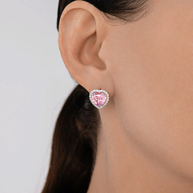 Серьги SOKOLOV - Серебро 925, Фианит (арт. 94027063)