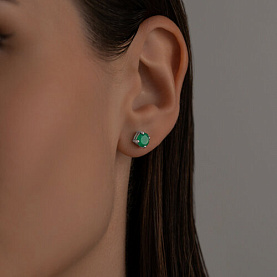 Серьги SOKOLOV - Серебро 925, Агат (арт. 92022497)