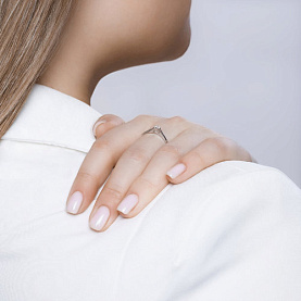 Кольцо SOKOLOV - Золото 585, Бриллиант (арт. 1011384)