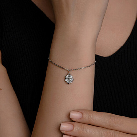 Браслет SOKOLOV - Серебро 925, Фианит (арт. 94051284)