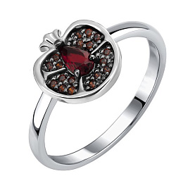 Кольцо Talant - Серебро 925, Фианит (арт. 20-75-000W-17136)