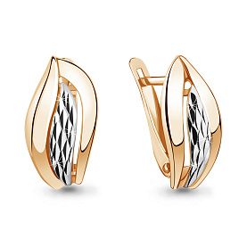 Серьги Аквамарин - Серебро 925 (арт. 33400.6)