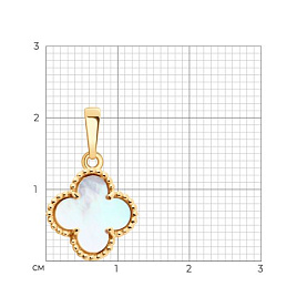 Подвеска SOKOLOV - Золото 585, Перламутр (арт. 732953)