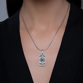 Подвеска Diamant - Серебро 925, Фианит (арт. 95-130-02643-1)