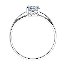 Кольцо SOKOLOV - Серебро 925, Фианит (арт. 94012845)