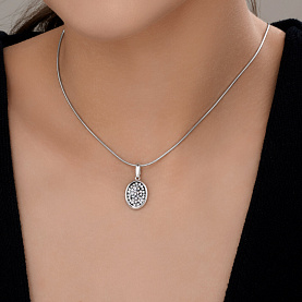 Подвеска Diamant - Серебро 925, Кристальная ткань (арт. 94-130-00105-1)