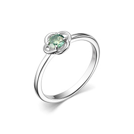 Кольцо Дар - Серебро 925, Синтетический муассанит (арт. К-5119рс16139)