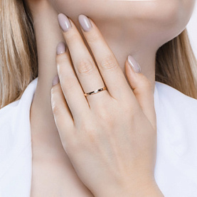 Кольцо SOKOLOV - Золото 585, Бриллиант (арт. 1014003-01)