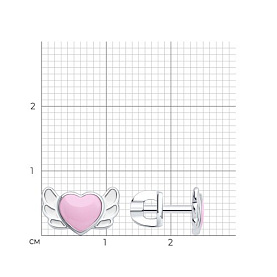 Серьги SOKOLOV - Серебро 925, Эмаль (арт. 94027105)