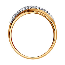 Кольцо SOKOLOV - Серебро 925, Фианит (арт. 93011189)