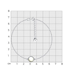 Браслет SOKOLOV - Серебро 925, Перламутр (арт. 83050014)