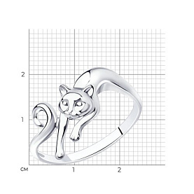 Кольцо SOKOLOV - Серебро 925 (арт. 94012323)