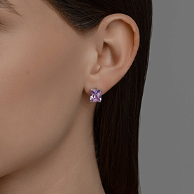 Серьги SOKOLOV - Серебро 925, Фианит (арт. 94026836)