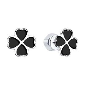 Серьги SOKOLOV - Серебро 925, Эмаль (арт. 94026073)