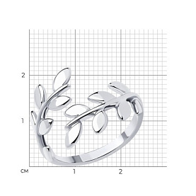 Кольцо SOKOLOV - Серебро 925 (арт. 94013811)