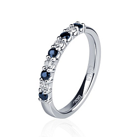 Кольцо Platinum Lab. - Платина 950 (арт. ПК-044СБр-03)