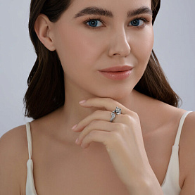 Кольцо SOKOLOV - Серебро 925 (арт. 95010232)