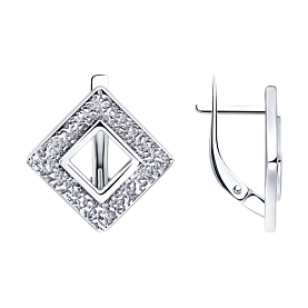 Серьги Diamant - Серебро 925 (арт. 94-120-01508-1)