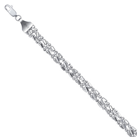 Браслет Красцветмет - Серебро 925 (арт. НБ22-310-3#2.00)