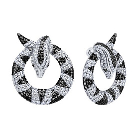 Серьги Diamant - Серебро 925, Фианит (арт. 94-122-02301-1)