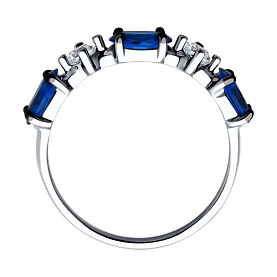 Кольцо SOKOLOV - Серебро 925, Фианит (арт. 94014063)