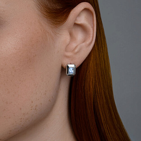 Серьги SOKOLOV - Серебро 925, Фианит (арт. 94026817)