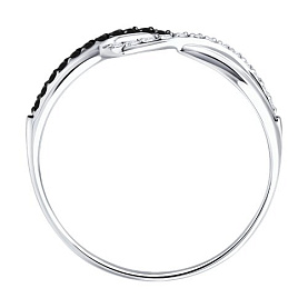 Кольцо SOKOLOV - Золото 585, Фианит (арт. 019715-3)