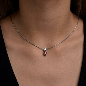 Подвеска SOKOLOV - Серебро 925, Гранат (арт. 92030867)