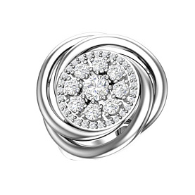 Кольцо POKROVSKY - Серебро 925, Фианит (арт. 1101276-00775)