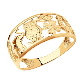 Кольцо SOKOLOV - Золото 585 (арт. 017098)