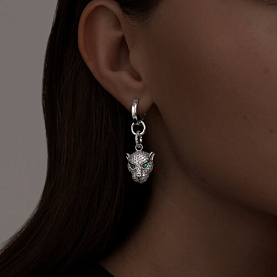 Серьги SOKOLOV - Серебро 925, Фианит (арт. 94025902)