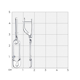 Серьги SOKOLOV - Серебро 925, Фианит (арт. 94023739)