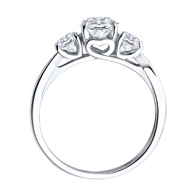 Кольцо Diamant - Серебро 925, Фианит (арт. 94-110-02151-1)