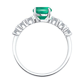 Кольцо SOKOLOV - Серебро 925, Агат (арт. 92014607)