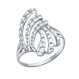 Кольцо Атолл - Серебро 925 (арт. 1897а-925)