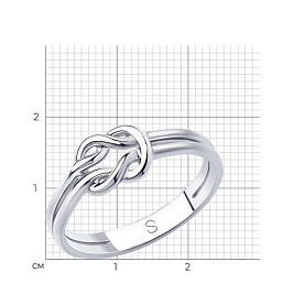 Кольцо SOKOLOV - Серебро 925 (арт. 94013099)