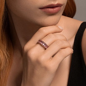 Кольцо SOKOLOV - Серебро 925, Фианит (арт. 94013636)