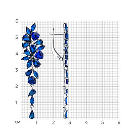 Серьги SOKOLOV - Серебро 925, Фианит (арт. 94026068)