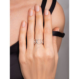 Кольцо Галатея - Серебро 925 (арт. 2807)