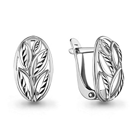 Серьги Аквамарин - Серебро 925 (арт. 33543.5)