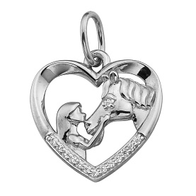 Подвеска EFREMOV - Серебро 925, Фианит (арт. 13100113806-501)