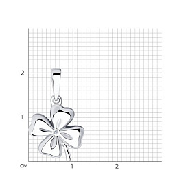 Подвеска SOKOLOV - Серебро 925, Бриллиант (арт. 87030060)