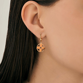 Серьги Diamant - Золото 585 (арт. 51-121-02973-1)