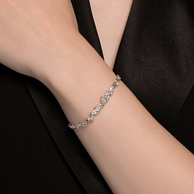 Браслет SOKOLOV - Серебро 925, Фианит (арт. 94051194)