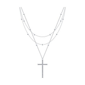 Колье SOKOLOV - Серебро 925, Фианит (арт. 94071500)