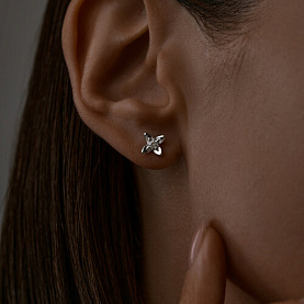 Серьги SOKOLOV - Серебро 925, Фианит (арт. 94025994)