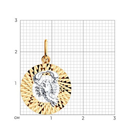 Подвеска SOKOLOV - Золото 585 (арт. 031380)
