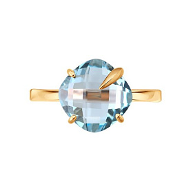 Кольцо SOKOLOV - Золото 585, Топаз (арт. 717461)