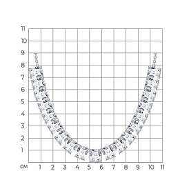 Колье Diamant - Серебро 925, Фианит (арт. 94-170-00082-1)